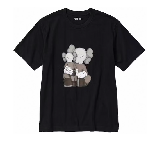 KAWS x Uniqlo UT Short Sleeve Graphic T-shirt Black