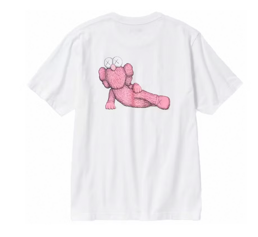 KAWS x Uniqlo UT Short Sleeve Graphic T-shirt Pink (KIDS)